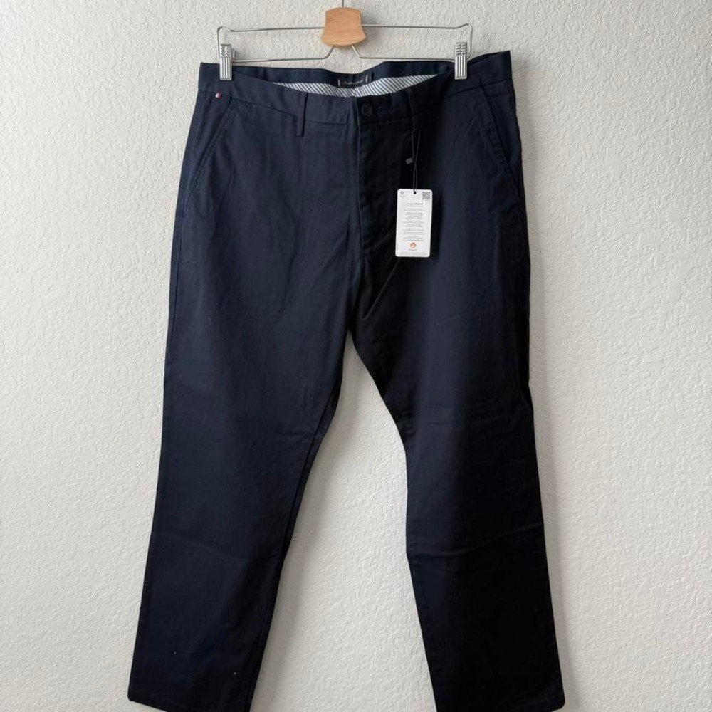 Tommy Hilfiger Navy Blue Trousers Chino‎ Men's 38x30
